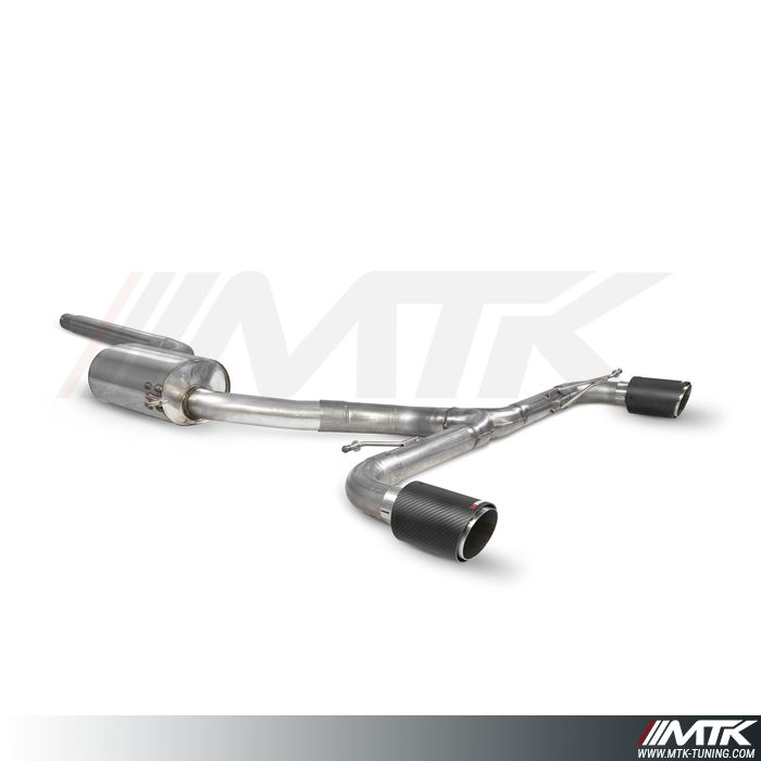 Caback Predator avec silencieux  Volkswagen Scirocco R
